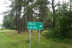 Tarheel, NC-sign